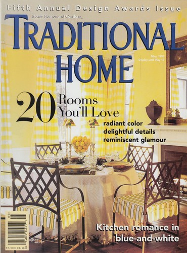 Traditional home magazine may - magazine,