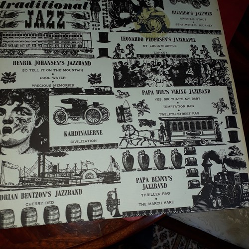 Danish traditional jazz vinyl - jazz,