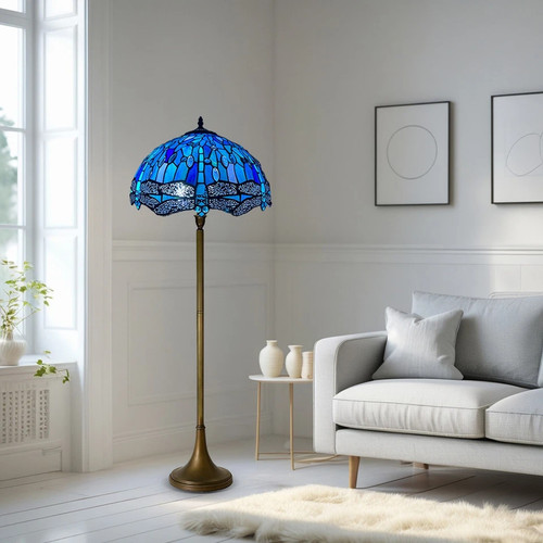 Traditionelle tiffany libelle - tiffany,